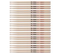 Lot de 12 paires de baguettes de batterie Vic Firth X5B Extreme 5B avec pointe en bois