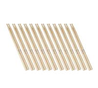 Lot de 12 paires de baguettes universelles en bois d'érable 5A/7 A - Accessoires de percussion pour un jeu confortable