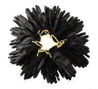 Lot de 12 paires de gants de sécurité confortables en nylon PU avec design antidérapant pour diverses conditions de travail (M)