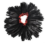 Lot de 12 paires de gants de travail confortables enduits de polyuréthane pour l'assemblage général et les projets de construction (taille S)