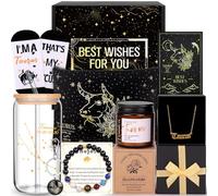 Lot de 12 paniers astrologiques de qualité supérieure - Cadeaux d'anniversaire Taureau pour femme, maman, épouse, soins personnels, rétablissement, fête des mères