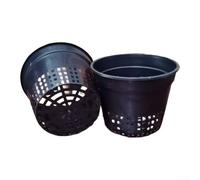 Lot de 12 paniers de culture sans sol, pots en filet, avec ouverture de 15 cm, pour besoins de jardinage sans sol, pour galets d'argile, roche volcanique