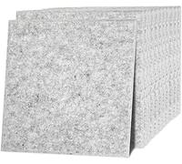 Lot de 12 panneaux absorbants acoustiques en mousse haute densité, insonorisants pour studio, 30,5 x 30,5 x 1 cm, rembourrage insonorisant pour studio - Traitement acoustique pour la maison et le