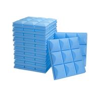 Lot de 12 panneaux acoustiques, 2 x 12 x 12 pouces, dalles de studio en mousse, panneaux acoustiques, isolation phonique, mousses absorbantes