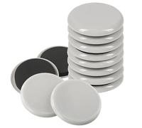 Lot de 12 patins autocollants pour meubles lourds, tapis de déménagement de meubles, tapis de moquette, planchers en bois dur pour meubles coulissants lisses n'importe où