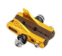 Lot de 12 patins de frein de vélo efficaces pour jantes en fibre de carbone, clip de tiroir de type C pour une puissance d'arrêt fiable