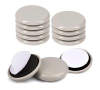 Lot de 12 patins de meubles pour moquette 50 mm
