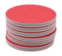 Lot de 12 patins de ponçage pour boules de bowling grain 3000 pour refaire surface polissage et nettoyage Kit compact portable pour accessoires de sport (grain 1000)