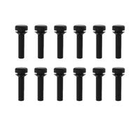 Lot de 12 patins en caoutchouc pour grille de cuisinière à gaz compatibles avec WB02X24790 - Patins antidérapants et résistants à la chaleur