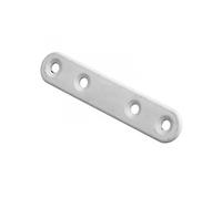 Lot de 12 Pattes d'assemblage Blanc, l.15 mm