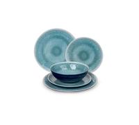 Lot de 12 pièces en mélamine - Vaisselle de camping en plein air - Assiette et bol