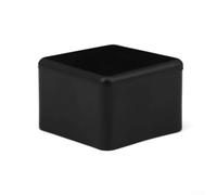 Lot de 12 pieds de table pour protéger les sols des rayures et du bruit lors du déplacement de chaises avec design carré de diamètre intérieur (50 x 50 mm)