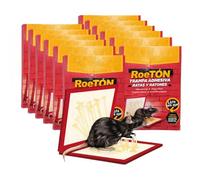 Lot de 12 Piège à Souris Collant Anti Rongeur, Attrape Souris Piège à Colle Ultra Puissant Plaque de Glue - Longueur 31cm Largeur 21 cm