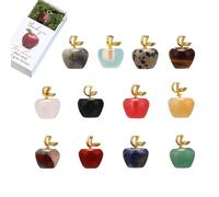 Lot de 12 pierres de reconnaissance et de gratitude envers les enseignants, carnet de souvenirs, design carnet d'allumettes, décoration de bureau pour homme et femme à l'école et l'éducation de la