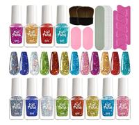 Lot de 12 pinceaux à ongles en gel, lime à ongles, séparateur d'orteils, accessoires de manucure, salon, usage domestique