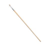 Lot de 12 pinceaux à poils plats parfaits pour une peinture et un vernissage précis (6 mm)