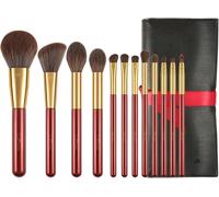 Lot De 12 Pinceaux De Maquillage - Kit De Pinceaux De Maquillage - Pinceaux De Maquillage - Pinceaux Pour Fard À Paupières - Peut Être Utilisé Comme Cadeau D'anniversaire, Cadeau De