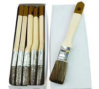 Lot de 12 pinceaux plats ROTIX-9115 - À glacis