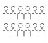 Lot de 12 piquets de guidage pour tuyau d'eau, essentiels pour protéger les plantes et maintenir le positionnement du tuyau