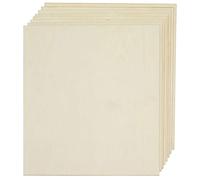 Lot de 12 plaques de contreplaqué, 2 mm 1/8" x 12" x 20" pouces, parfaites pour les arts et l'artisanat, les projets scolaires et les projets de bricolage, feuilles de bouleau baltique, parfaites pour