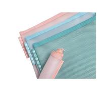EXACOMPTA Pochette à fermeture éclair en plastique souple Chromaline pastel - A6 - Couleurs assorties