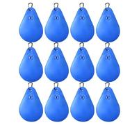 Lot de 12 poids pour bâche de piscine, avec crochets, stable, indéchirable, sac de lestage pour bâche de piscine hors sol
