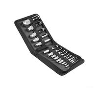 Lot de 12 poinçons ronds pour cuir, 3 à 19 mm, fabriqués en acier au carbone, compatibles avec les projets de joint de bracelet de montre (3 à 25 mm)