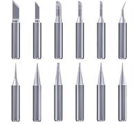 Lot de 12 pointes de fer à souder universelles de 900 m, matériau sans plomb, station de soudure, accessoires de rechange pour équipement de soudage, pointe de fer à souder, applicable Ersa