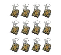 Lot de 12 porte-clés livre de jouets. Porte-clés compact parfait pour personnaliser des clés ou pour les ajouter à des sacs et des sacs à dos