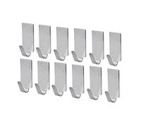 Lot de 12 porte-manteaux muraux pour serviettes, peignoirs, chapeaux, sacs, crochets de rangement pour cuisine, salle de bain