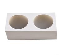 Lot de 12 porte-pièces pour timbres et pièces de monnaie, boîtes carrées en carton offrant une protection stable pour les collectionneurs de pièces de monnaie et un affichage sécurisé (40 mm)