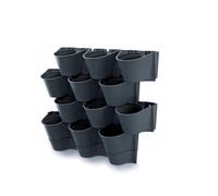 Lot De 12 Pots, Modulables, Anthracite