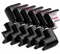 Lot de 12 Protections Angle Douces pour la Sécurité des Bébés, Coins pour Meubles, Protection des Bords de Table (Noir)