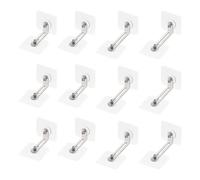 Lot de 12 protections anti-basculement pour meubles, fixations de meubles, supports autocollants pour meubles, accessoires de meubles