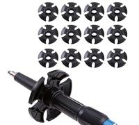 Lot de 12 protections contre la boue et la neige pour bâtons de randonnée pour une plus grande stabilité sur des surfaces lâches, design réutilisable pour plusieurs expéditions en plein air