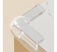 Lot de 12 protections d'angle pour bébé - Protection d'angle pour meubles et coins de table - Protection des coins et bords de table - Protection contre les bébés - En caoutchouc
