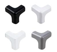 Lot de 12 protections d'angle pré-collées pour protéger les coins de table, adhésif épais et puissant pour protéger les bébés avec couverture complète sur 3 côtés (mélange)