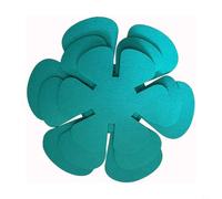 Lot de 12 protections en feutre pour casseroles et poêles - Séparateurs robustes pour éviter les rayures et les éclats lors du stockage des poêles, casseroles, céramiques (bleu lac)