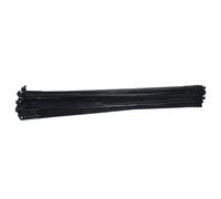 Lot de 12 radios pilier 1423 PSR en acier inoxydable 14G 2,0 mm pour vélo de route sans écrous en alliage (246 mm courbure J)
