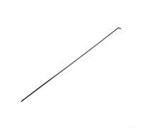 Lot de 12 rayons de vélo en acier de 14 g avec rayon de protection pour remplacement ou construction de roues sur roues de vélo de 26", 27,5" et 73,7 cm (262 mm)