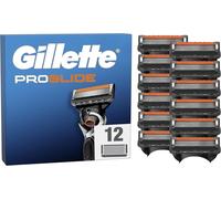 Lot De 12 Recharges De Rasoir Pour Hommes Proglide, Authentiques, Cartouche A 5 Lames Ultra-Affutées, Nouvelle Lubrification, Bande Lubrifiante X2, Rasage Du Visage Flexible, Carton