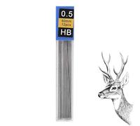 Lot de 12 recharges pour porte-mines | Accessoires d'écriture pour la maison, la famille, les filles et les étudiants pour l'école, l'apprentissage et les examens