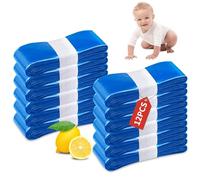 Lot de 12 recharges pour poubelle à couches - Épais et anti-odeurs - Excellente étanchéité et résistance - Compatible avec Tommee Tippee, Angelcare, LitterLocker, germe, etc