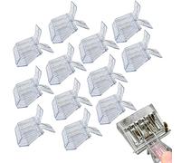 Lot de 12 reine capture clips en plastique transparent apiculture ruche cage Catcher clip ruche catcher apiculture equipment Tool