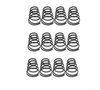 Lot de 12 ressorts de tension de moyeu de vélo fabriqués en acier inoxydable 304 pour sécuriser les brochettes à dégagement rapide sur les roues avant et arrière pour garantir une performance de