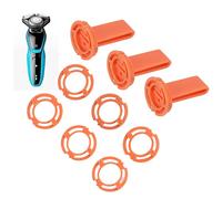 Lot de 12 rondelles de maintien de la tête de rasoir et support de lame - Compatible avec Philips S9000/S8000/S7000/RQ12 Series, S7370/S8860/S9031/SW9700 - Accessoire de rechange pour rasoir Philips