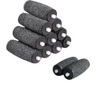 Lot de 12 Rouleaux de Remplacement, Extra Rugueux Pierre Ponce Recharge Rapeuse Electrique, Rouleaux Pied Compatible avec Scholl Velvet Smooth, pour Pedicure Pied Electrique, Rape Pieds