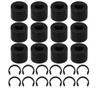 Lot de 12 Rouleaux en Caoutchouc de Rechange pour Cricut Machine, 12 Pièces Rechange Empêchent Efficacement le Caoutchouc de Bouger Anneaux de Retenue Compatibles avec Cricut Maker