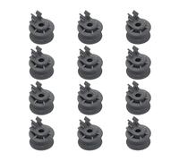 Lot de 12 roulettes for panier supérieur 4581DD3002A compatibles avec les accessoires de lave-vaisselle LG compatibles avec le lave-vaisselle LG Ldf6920st Ldf6920bb