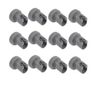 Lot De 12 Roulettes For Panier Supérieur De Lave-vaisselle, Compatibles Avec AEG, Electrolux, Favorit, Privileg Et Zanussi. Pièces De Rechange For Kits De Roulettes Supérieures De Lave-vaisselle.